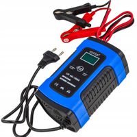 Prostownik AUTOMATYCZNY SAMOCHODOWY LCD FUNKCJA NAPRAWY DO AKUMULATORÓW 12V