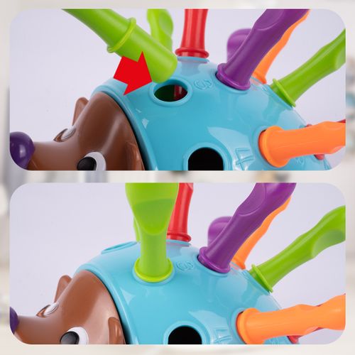 Sorter Jeżyk Układanka Edukacyjna Jeż Montessori Gra Liczby na Arena.pl