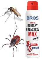 bros - spray na komary i kleszcze max 90ml - 1 szt.