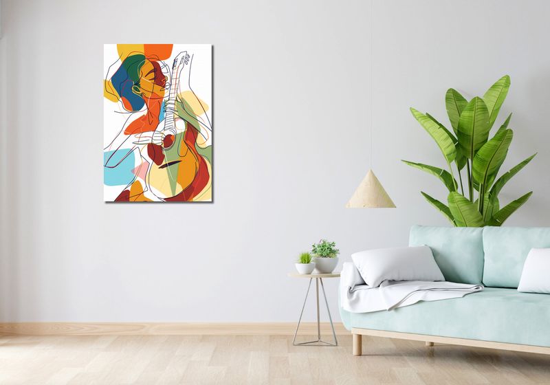 Obraz 60x90cm Wewnętrzna Muza zdjęcie 2