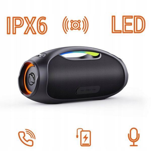 Głośnik Bluetooth Przenośny Bezprzewodowy Manta SPK320 120W Powerbank zdjęcie 9