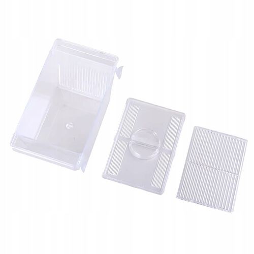 Kotnik Plastikowy dla Ryb Rozmiar L 22,5x9,5x10cm Dwie Komory DUŻY na Arena.pl