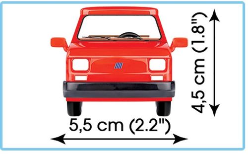 Klocki Youngtimer Collection Fiat 126p el na Arena.pl