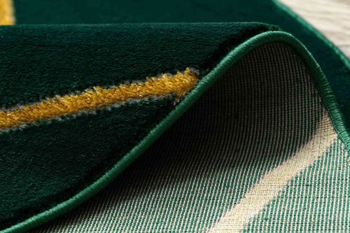 RUG/LU/ESTEMA/GEOMETRIC/BOTTLEGREEN+GOLD/R120 na Arena.pl