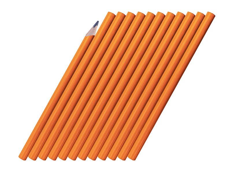 Ołówek budowlany 18cm 12szt zdjęcie 1