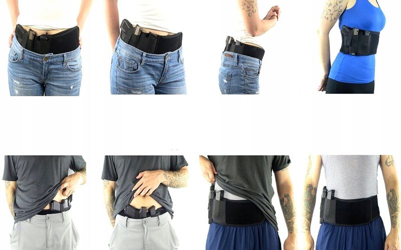 Taktyczna Wojskowa Kabura Na Pas Pistolet Broń zdjęcie 6