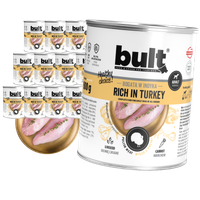 BULT mokra karma dla psa Indyk puszka 12x800g