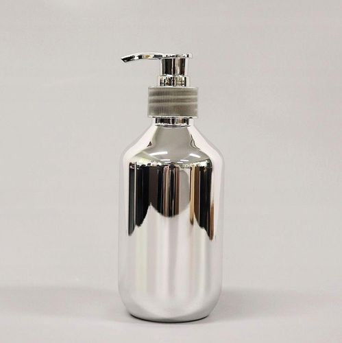 Dozownik Do Mydła Płyn Pojemnik Łazienkowy Srebrny na Arena.pl