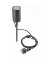 lampa ogrodowa grazie czarna - v-graziegu10