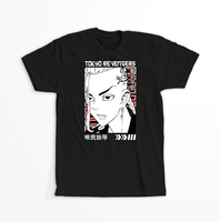 Koszulka Czarna Tokyo Revengers WYBIERZ KOLOR KOSZULKI I FASON Męska XL