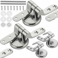 ZAWIASY METALOWE UCHWYTY TYP U DO DESKI SEDESOWEJ MDF DREWNIANEJ