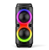 CS-4405 Przenośny głośnik z baterią, MP3, USB/TF, Bluetooth, FM, RGB Led –