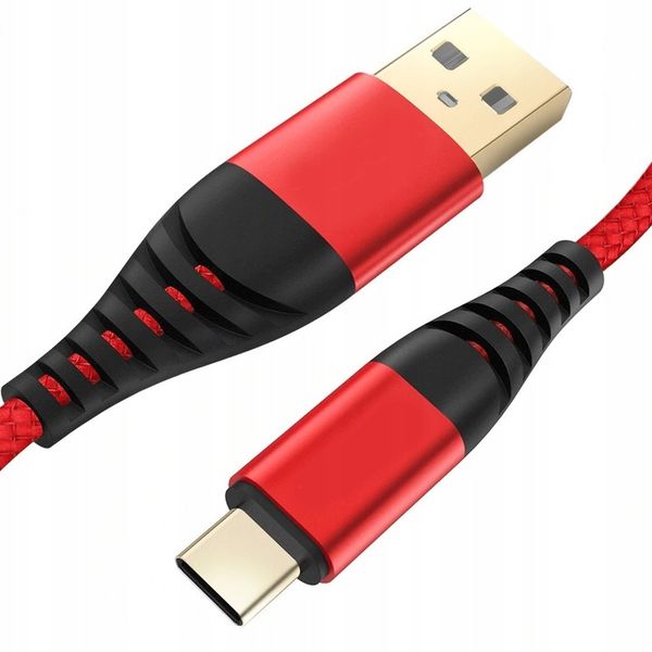 WZMACNIANY KABEL TYP-C QUICK CHARGE DŁUGI 5m 500cm zdjęcie 5