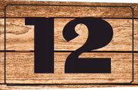 Tabliczka adresowa Numer domu Tablica adres posesji Metal ALUMINIUM 40x30