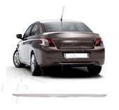 PEUGEOT 301 2013 SEDAN - Listwa Czarna ABS Nakładka na Zderzak Tyl