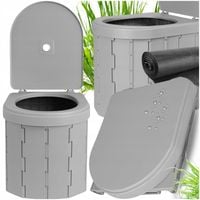 Toaleta Turystyczna Składana Przenośna Worki Pokrowiec Do Kampera