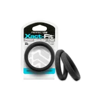 perfect fit xact-fit zestaw pierścieni model #23, 2 sztuki, elastyczne