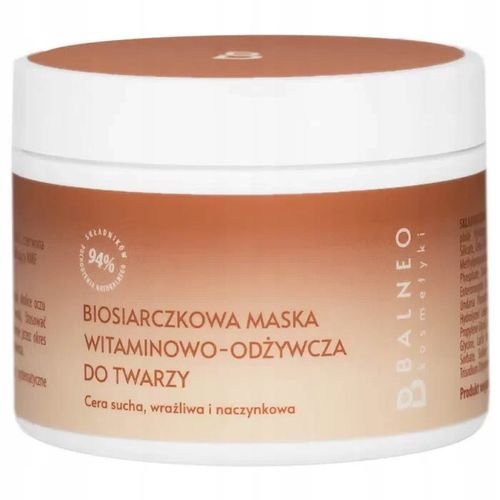 Maseczka do twarzy Balneokosmetyki Maska do twarzy na Arena.pl