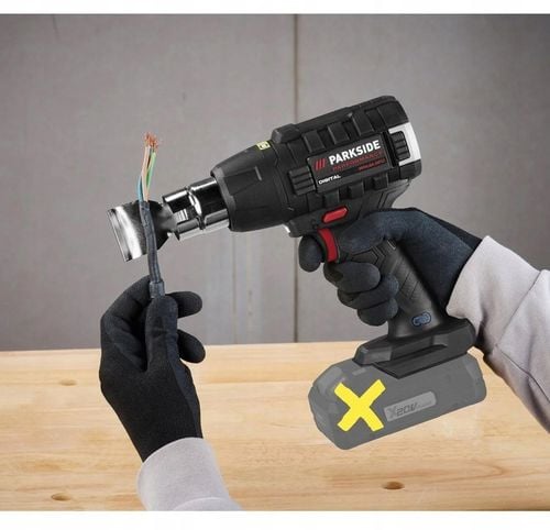 OPALARKA AKUMULATOROWA PARKSIDE PPHLGA A2 20V ZESTAW 3 DYSZE + WALIZKA na Arena.pl