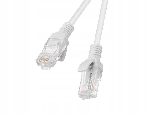 Kabel sieciowy LAN ETHERNET RJ45 UTP CAT6 3M SZARY zdjęcie 4