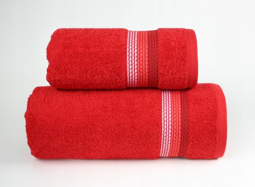 Ręcznik Ombre 50x90 czerwony Frotex Greno na Arena.pl