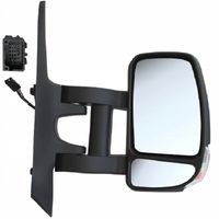 Lusterko PRAWE Długie Elektryczne kostka 7 pinowa Renault Master III IV Opel Movano B Nissan NV400 2010-2023 963018382R Lustro na długim ramieniu Plandeka Kontener Chłodnia Izoterma Skrzynia Laweta