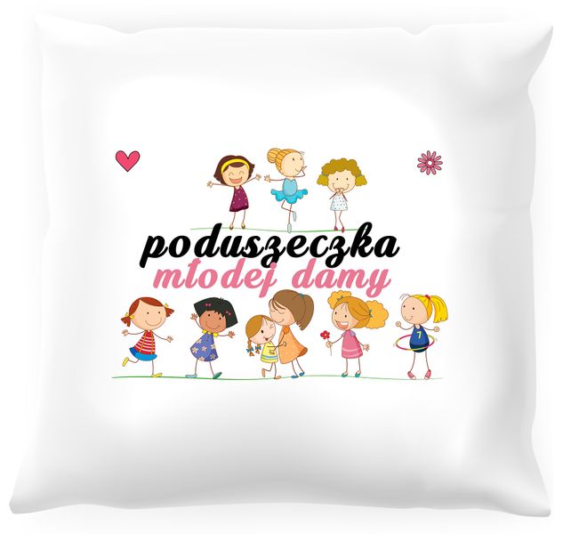 Poduszka - Młoda dama zdjęcie 1