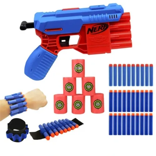 NERF ALPHA STRIKE FANG QS-4 E6973 + OPASKA + CELE na Arena.pl