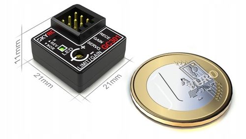 SKYRC GYRO GC301 ŻYROSKOP DO MODELI RC SAMOCHODÓW DOPASOWANIE POŁOŻENIA KÓŁ na Arena.pl