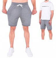 Spodenki męskie szare JAVIER Rozmiar - 5XL