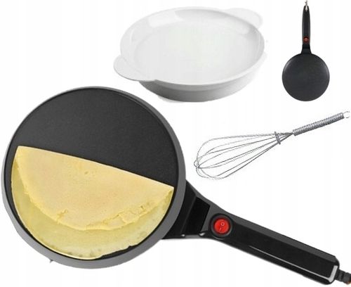 PATELNIA DO NALEŚNIKÓW ELEKTRYCZNA NALEŚNIKARKA BEZ UŻYCIA TŁUSZCZU SZYBKA na Arena.pl