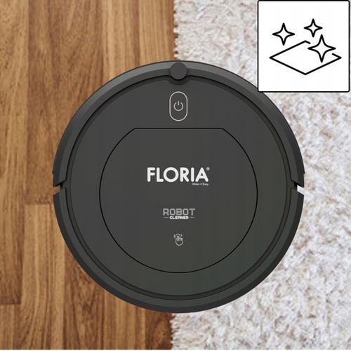 ROBOT SPRZĄTAJĄCY ODKURZACZ AUTOMATYCZNY BEZPRZEWODOWY HEPA+ PILOT 100M2 na Arena.pl