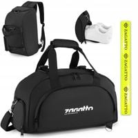 Torba sportowa plecak 2w1 damska męska na ramię treningowa podróżna