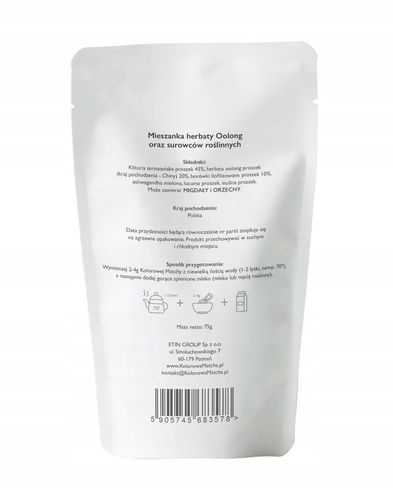 HERBATA MATCHA JAPOŃSKA W PROSZKU NIEBIESKA BLUE RELAX KOLOROWA MATCHA 75G na Arena.pl