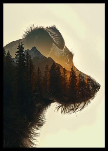 Plakat 29,7x42cm Psi Duch Lasu na Arena.pl