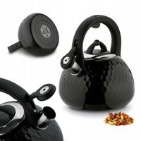 CZAJNIK na GAZ INDUKCJA Czarny z Gwizdkiem Konighoffer Malcolm 2,5 l