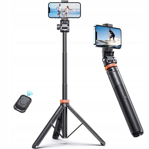 KIJEK SELFIE STICK TRIPOD BLUETOOTH DO TELEFONU / GOPRO + SASZETKA na Arena.pl
