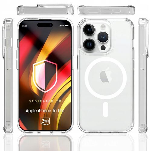 Pancerne etui z MagSafe 3mk Hardy LiqForce MagCase na Apple iPhone 16 Pro na Arena.pl