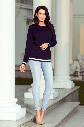 Bluza Damska Model 222-1 Navy - Numoco  L na Arena.pl