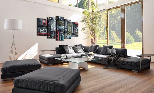 Obraz Na Płótnie - Technika Magnetofon - 160X85 Cm - Ea160X85-3875 na Arena.pl