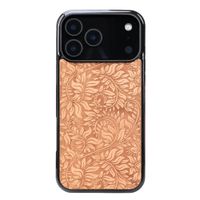 drewniane etui bewood do iphone 17 pro max liście jabłoń