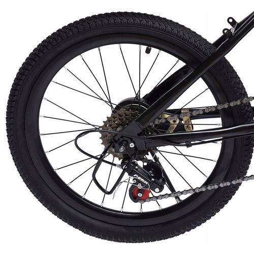 20” 6-biegowy dziecięcy rower górski czerwony. na Arena.pl