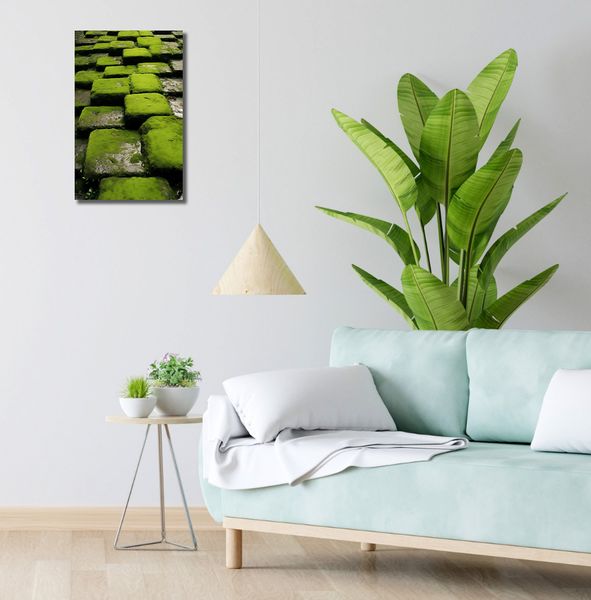 Obraz 30x50cm Zielona Mozaika zdjęcie 2