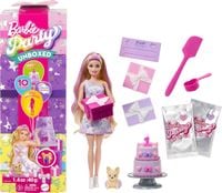 MATTEL BARBIE LALKA PARTY REVEAL ZESTAW NIESPODZIANKA PREZENT URODZINY