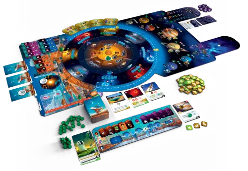 Złożona ekspercka gra planszowa SETI Poszukiwania pozaziemskich cywilizacji na Arena.pl