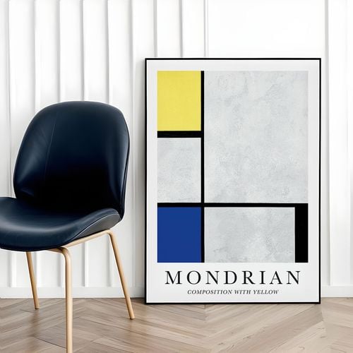 Plakat cyfrowy do wydruku Mondrian na Arena.pl