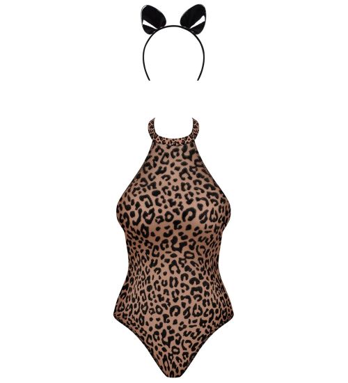 Panterkowe body Obsessive L/XL zdjęcie 3