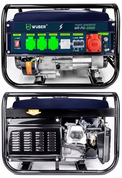 AGREGAT PRĄDOTWÓRCZY GENERATOR PRĄDU 6,5KM 2500W AVR zdjęcie 13