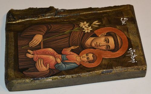 Ikona święty Antoni prosimy Go o pomoc w znalezieniu zagubionych rzeczy na Arena.pl