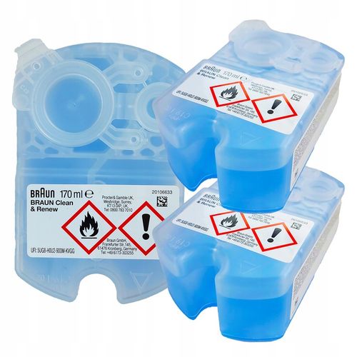 Braun CCR Clean & Renew Lemon Wkład Płyn do czyszczenia Golarek 3 szt na Arena.pl